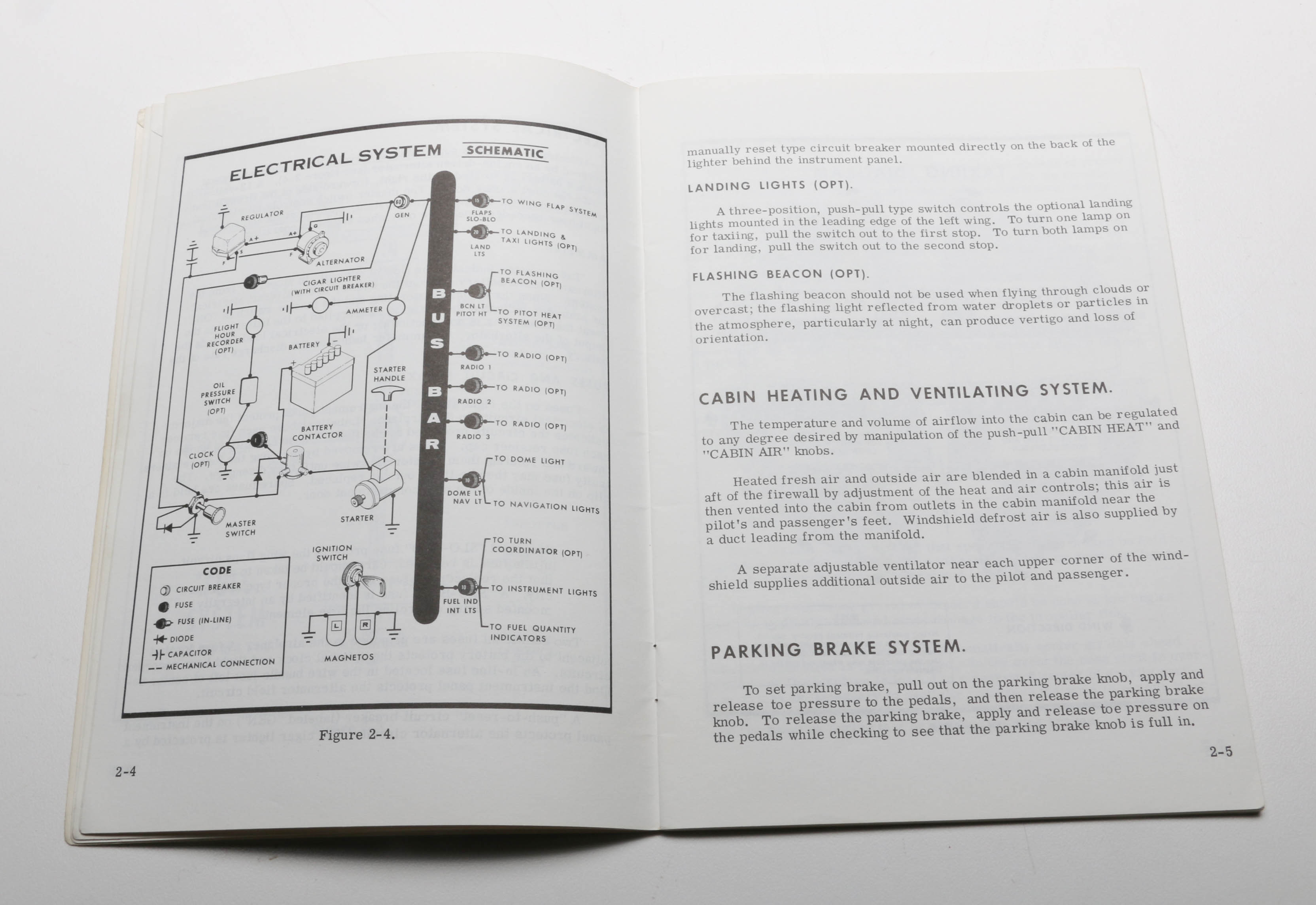 Collection of Mid-Century Cessna Manuals