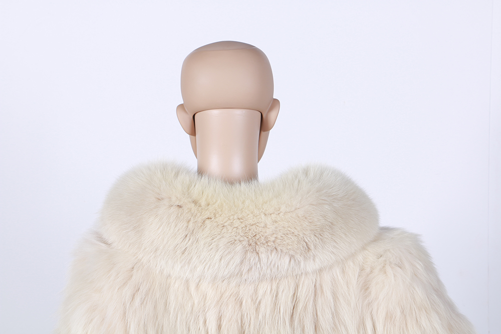 White Fox Fur Coat