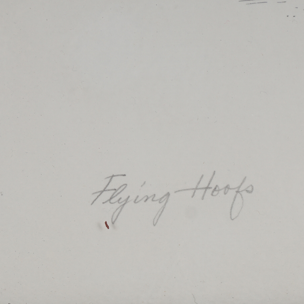 Four Framed Signed Equestrian Etchings by Tony Oswald