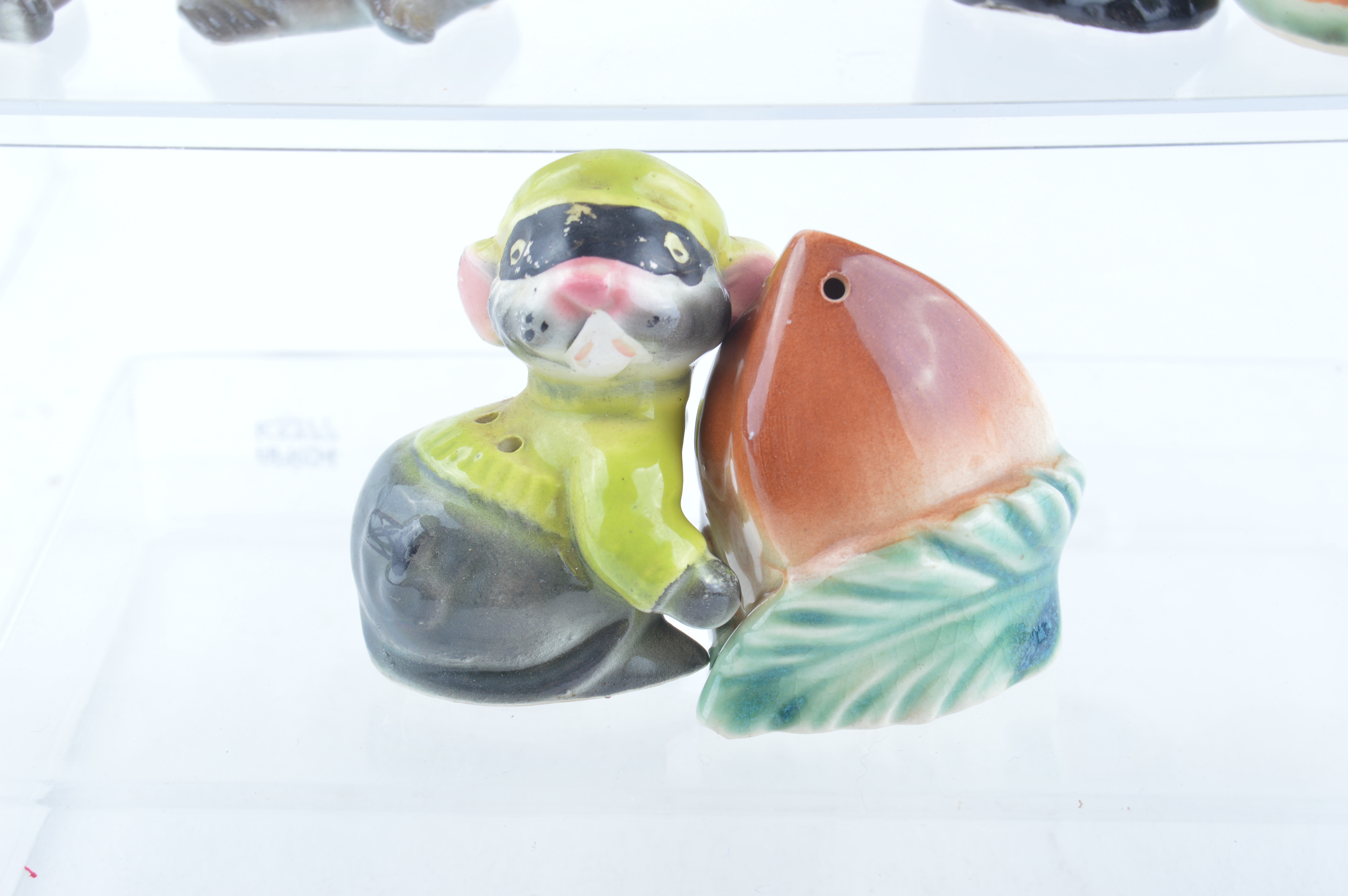 Six Animal and Circus Theme Vintage Salt and Pepper Shakers