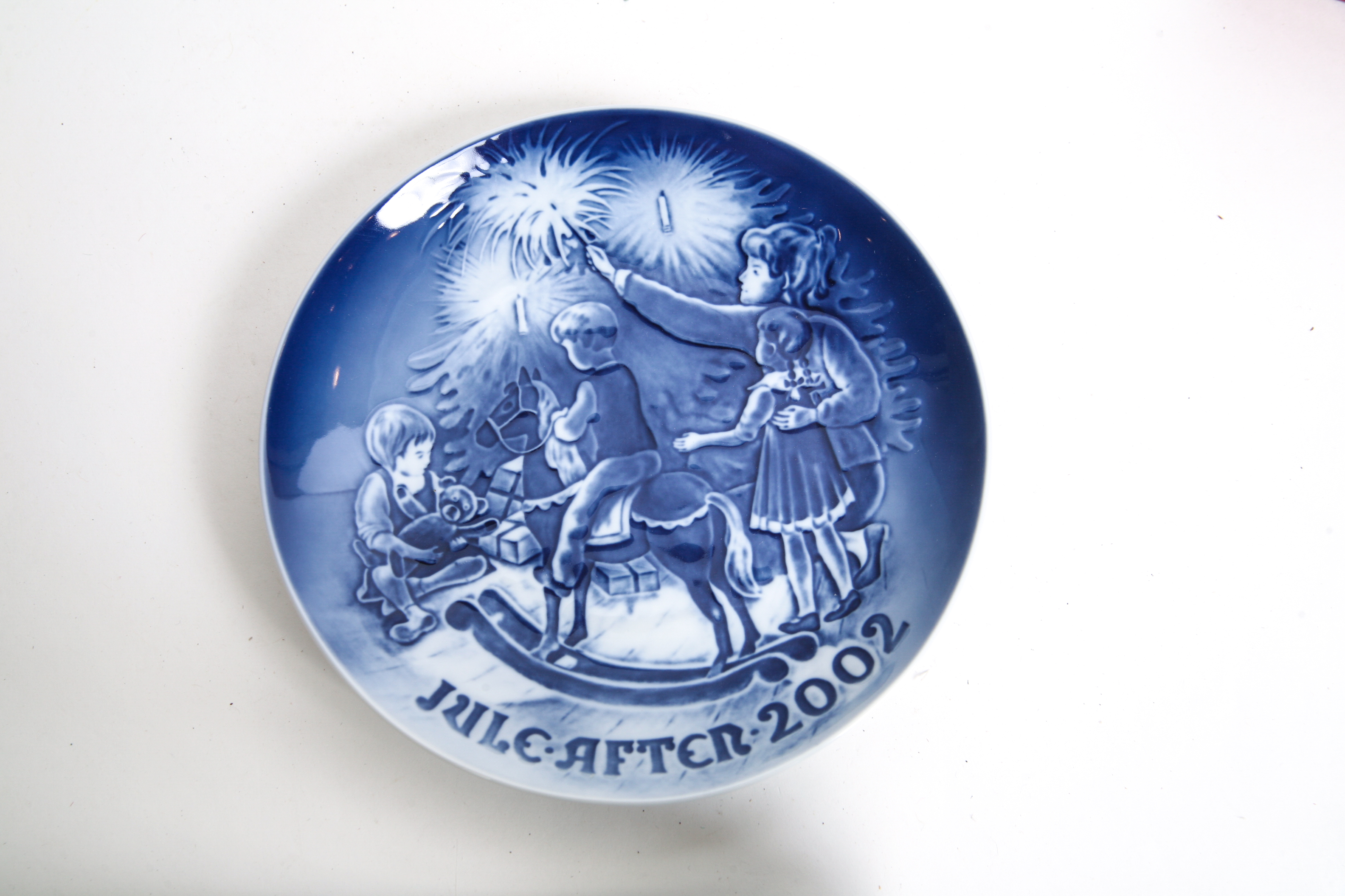 Seven 2000-2005 Bing & Grondahl Porcelain Christmas Plates