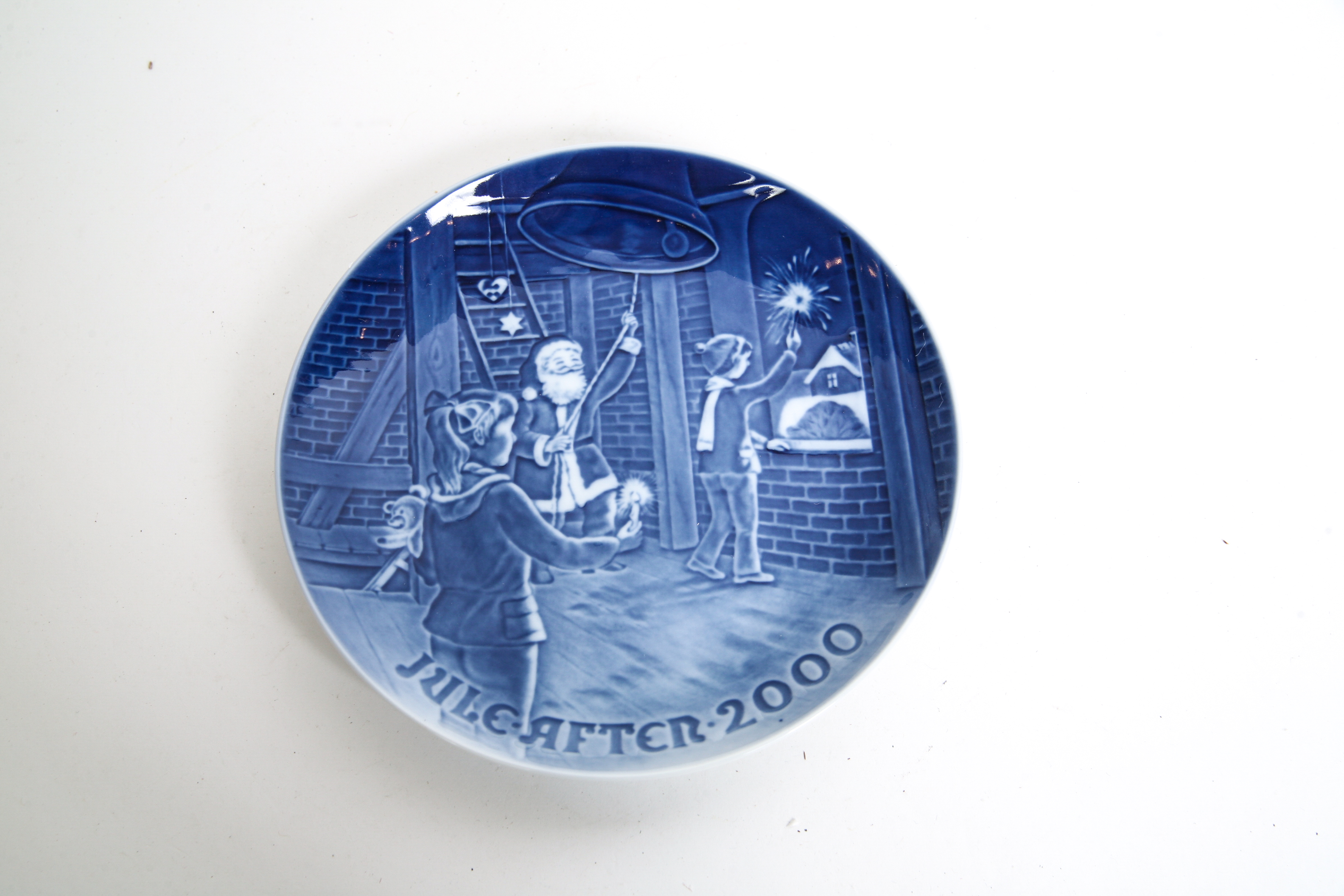 Seven 2000-2005 Bing & Grondahl Porcelain Christmas Plates