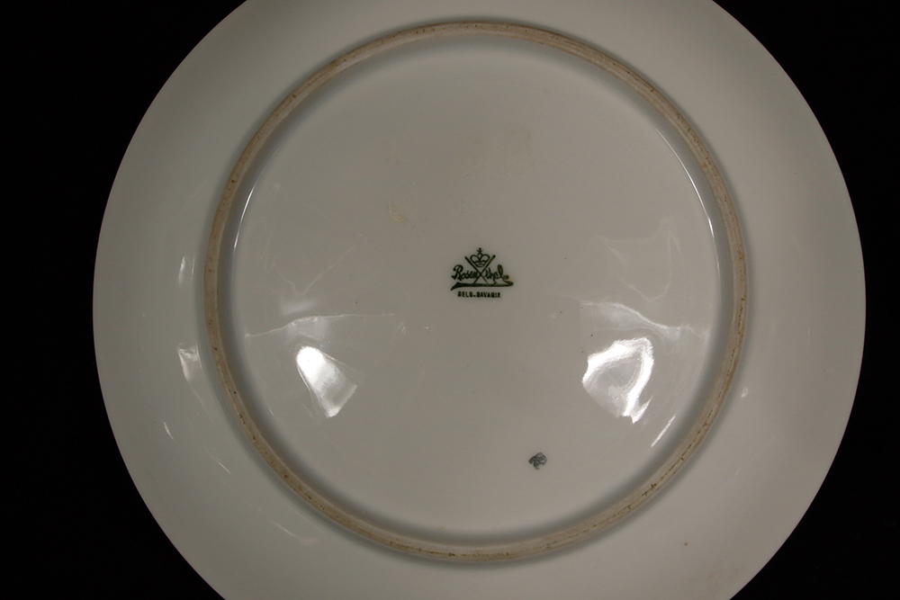 Assortment of Haviland Pink Rose Pattern China