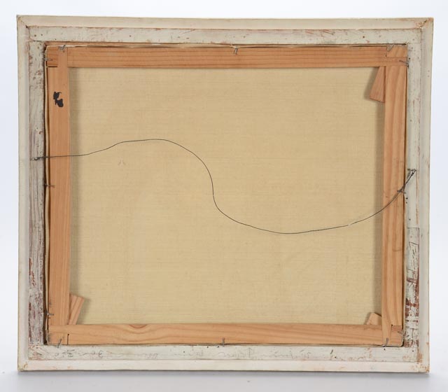 J. Ros Signed Original Oil Painting On Canvas