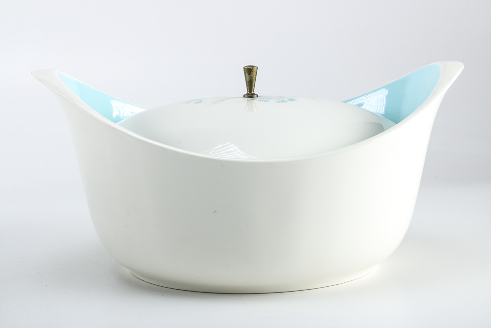 Taylor, Smith, Taylor "Boutonniere" Serving bowl with Lid