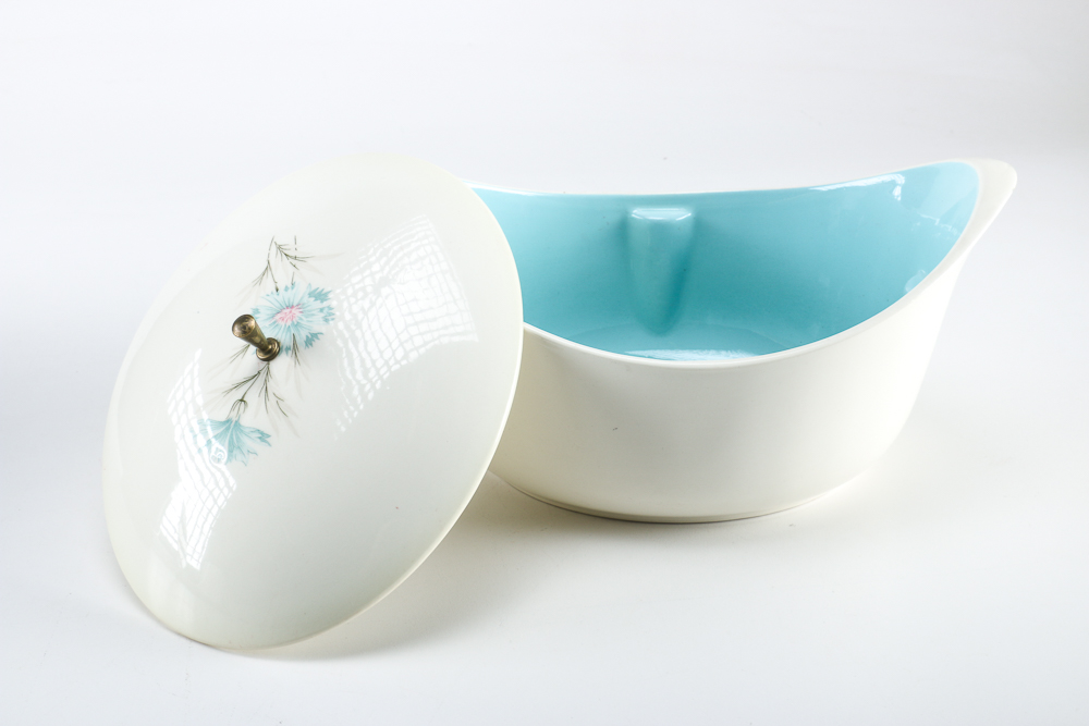 Taylor, Smith, Taylor "Boutonniere" Serving bowl with Lid