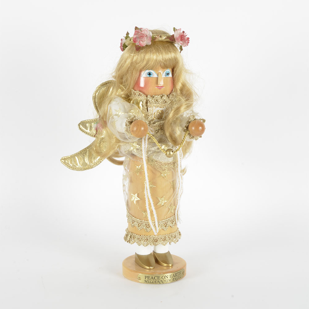Original Steinbach "Peace of Earth Millenium Angel" Nutcracker