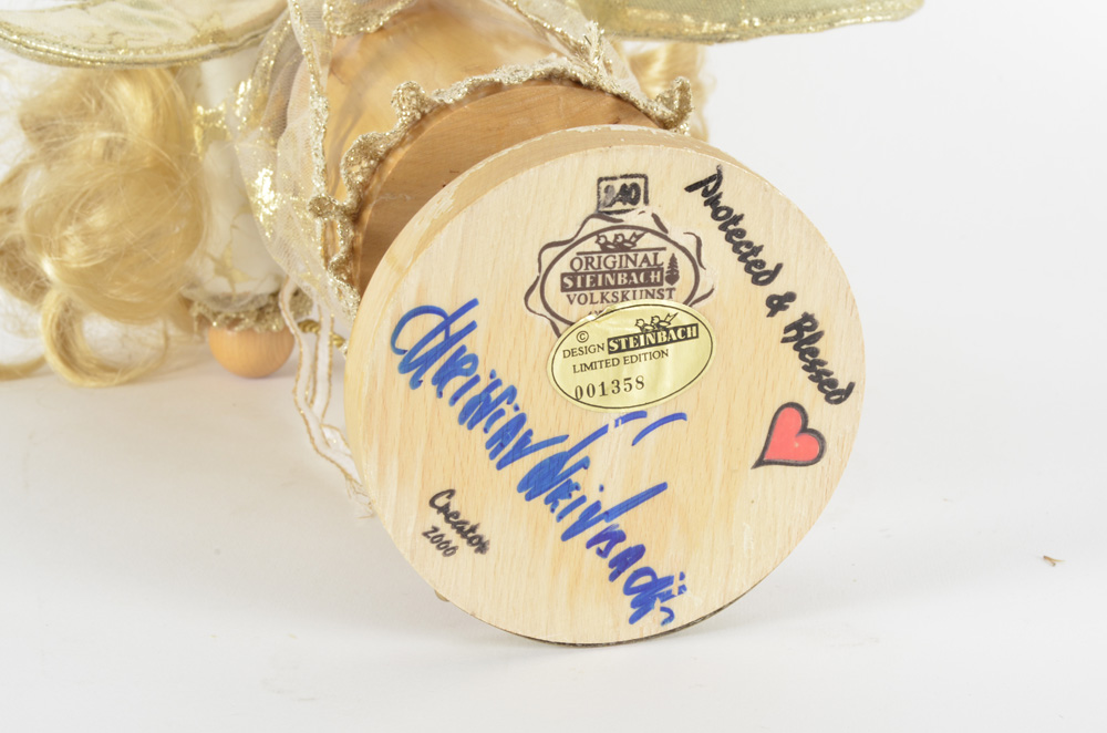 Original Steinbach "Peace of Earth Millenium Angel" Nutcracker