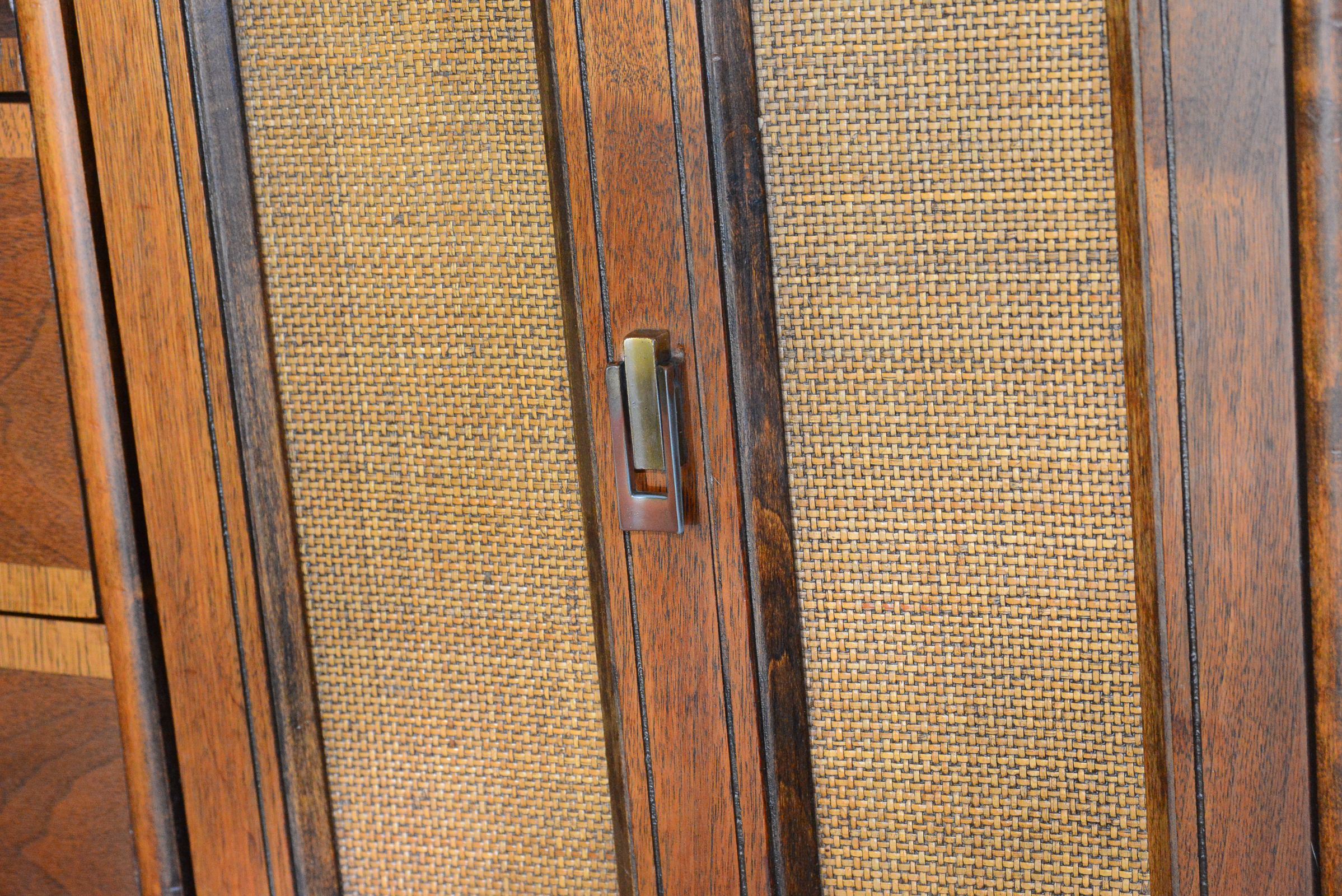Mid Century Modern Dresser with Mirror by Stanley