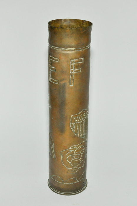 Inscribed WWI Shell Casings