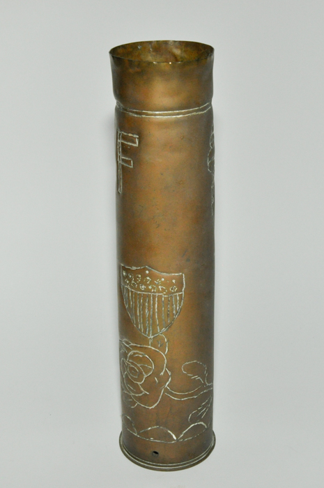Inscribed WWI Shell Casings