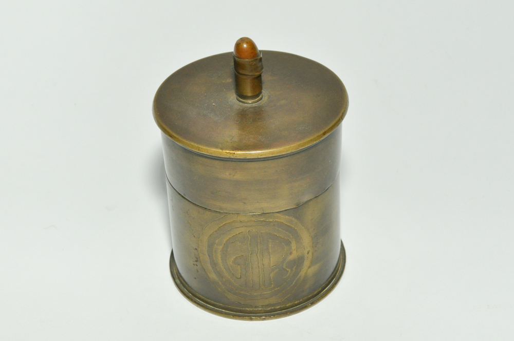 Inscribed WWI Shell Casings