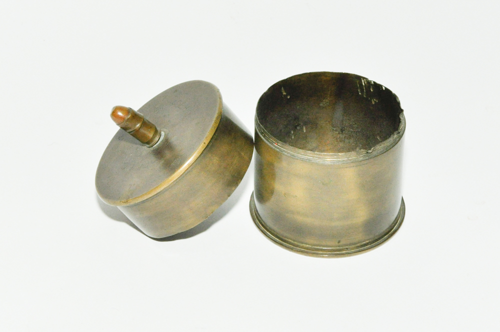Inscribed WWI Shell Casings