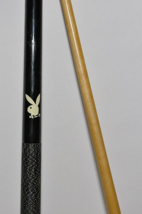 Pool Cue Stick with Playboy Logo