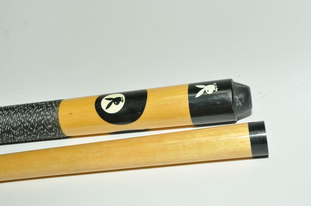 Pool Cue Stick with Playboy Logo