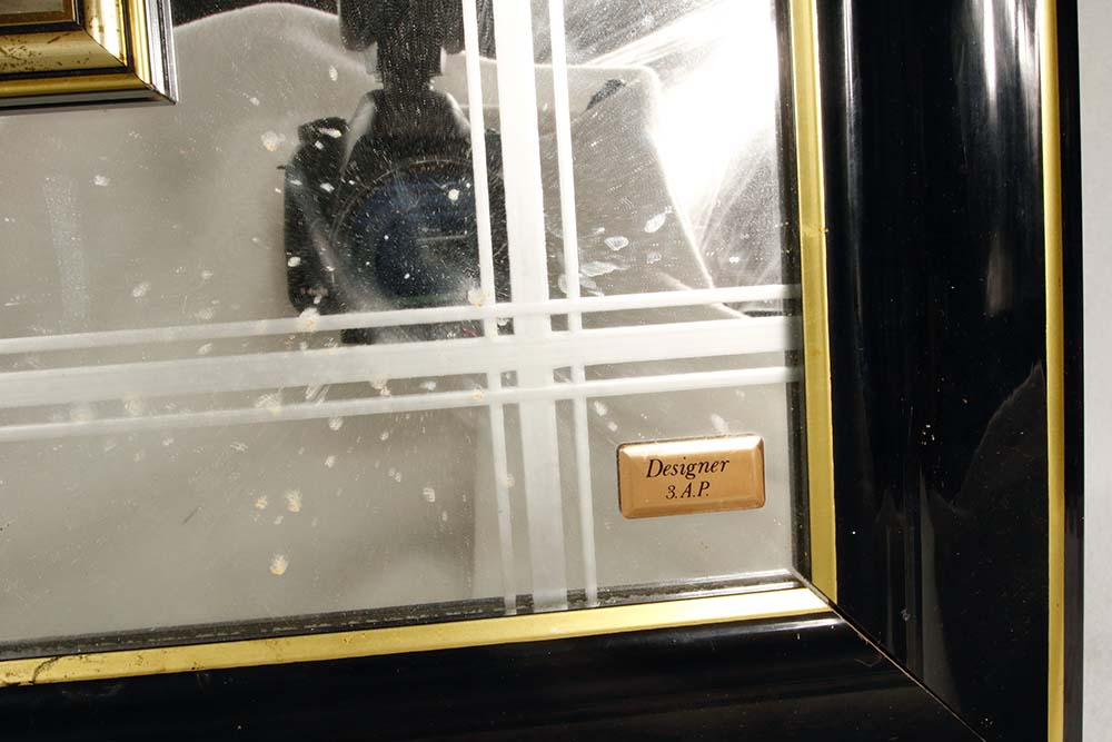 Italian Creazioni Artistiche Silver Relief on Mirror