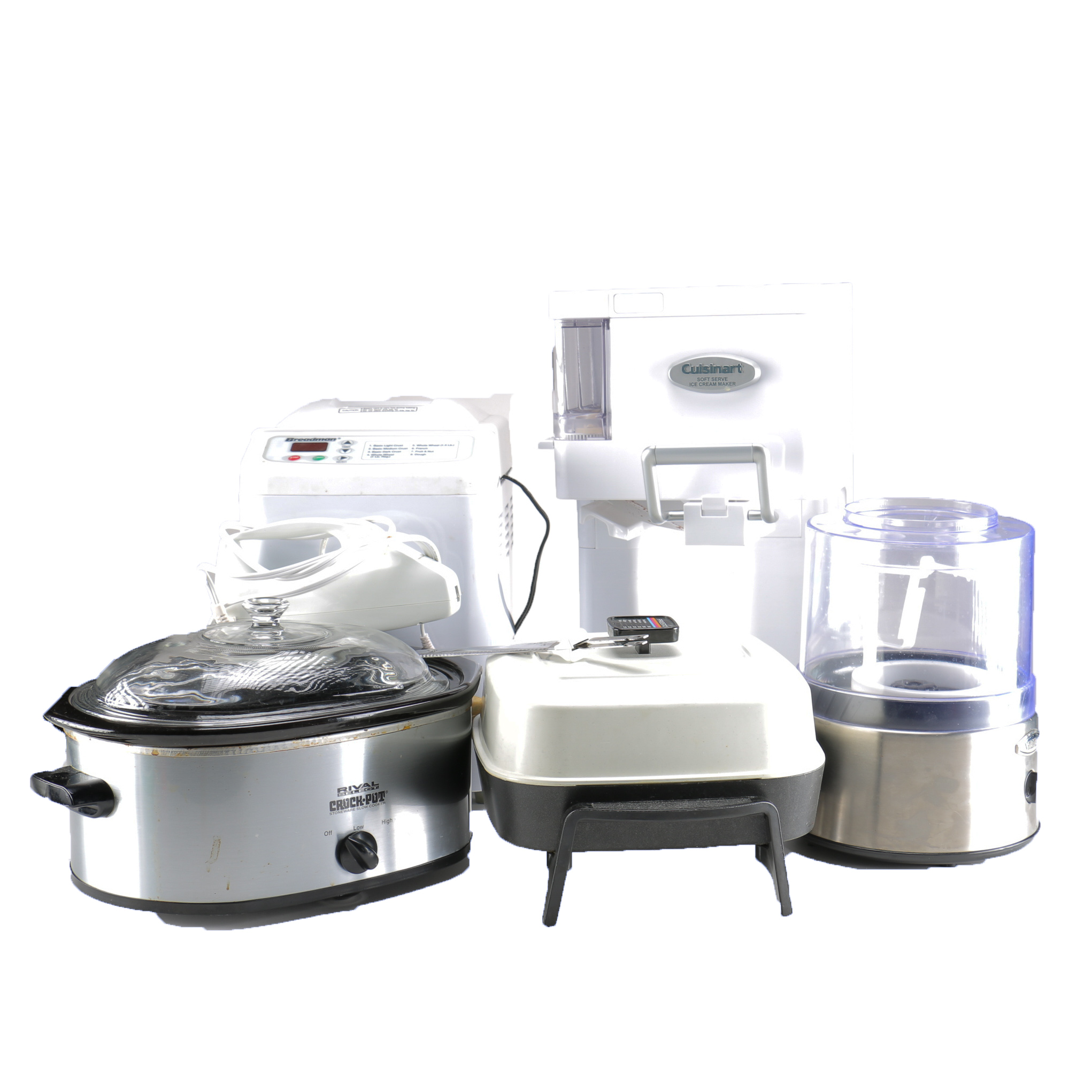 Assortment of Small Electric Kitchen Appliances