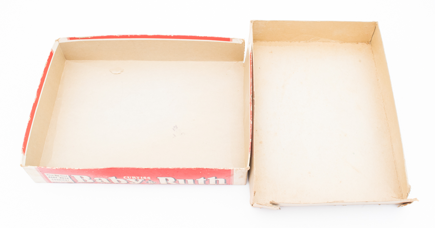 Two Vintage Baby Ruth Candy Boxes Featuring the Dionne Quints