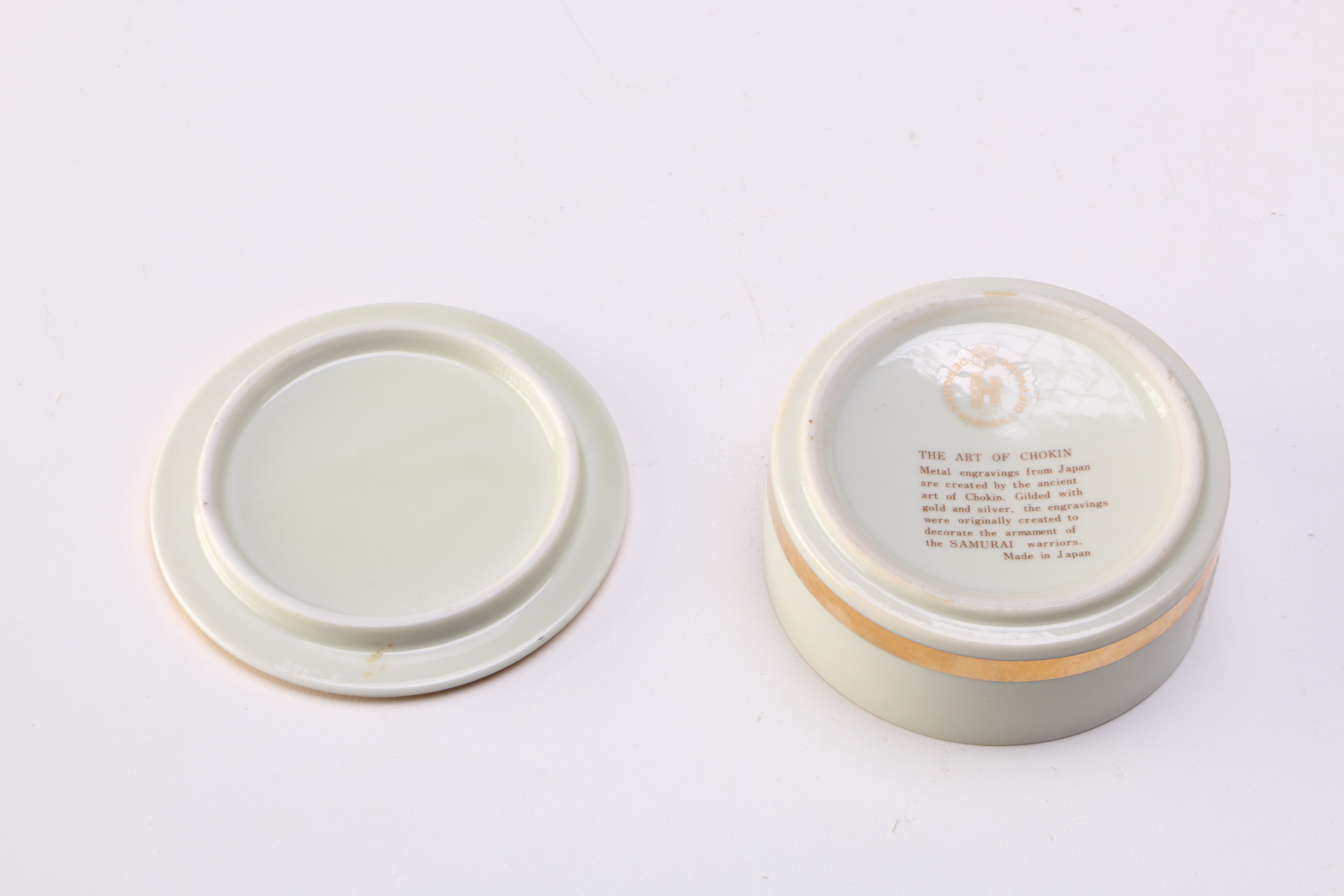 Japanese Chokin Porcelain Keepsake Box