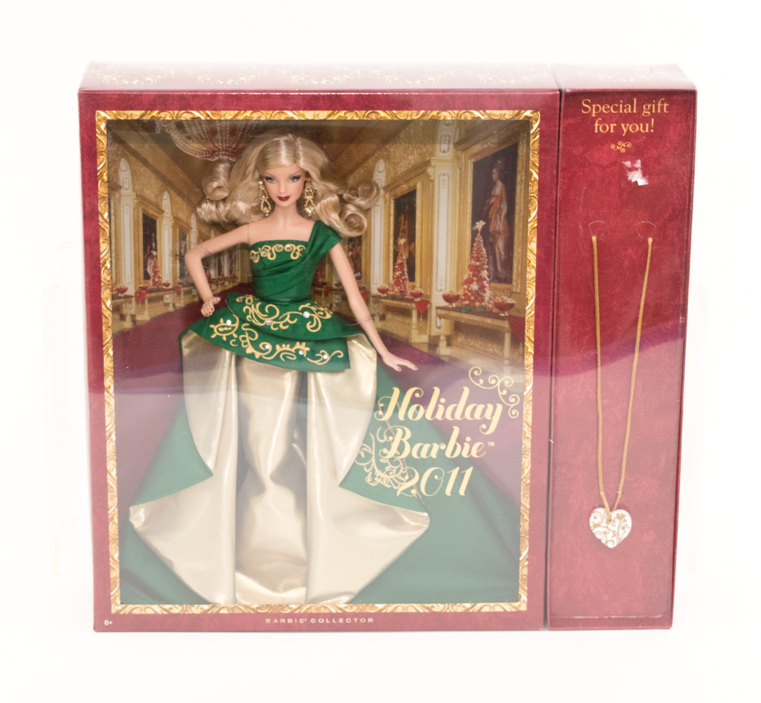 Four Collectible Holiday Barbies in Boxes
