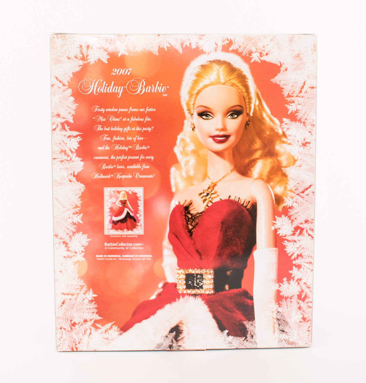 Five Collectible Holiday Barbies in Boxes