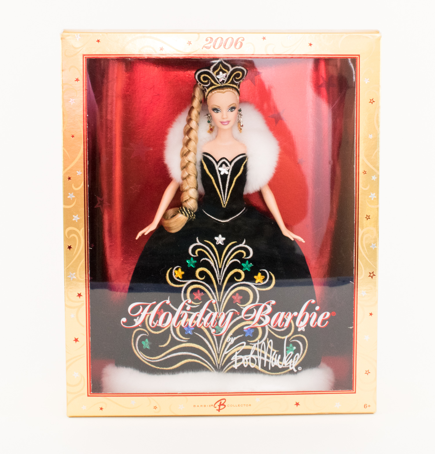 Five Collectible Holiday Barbies in Boxes