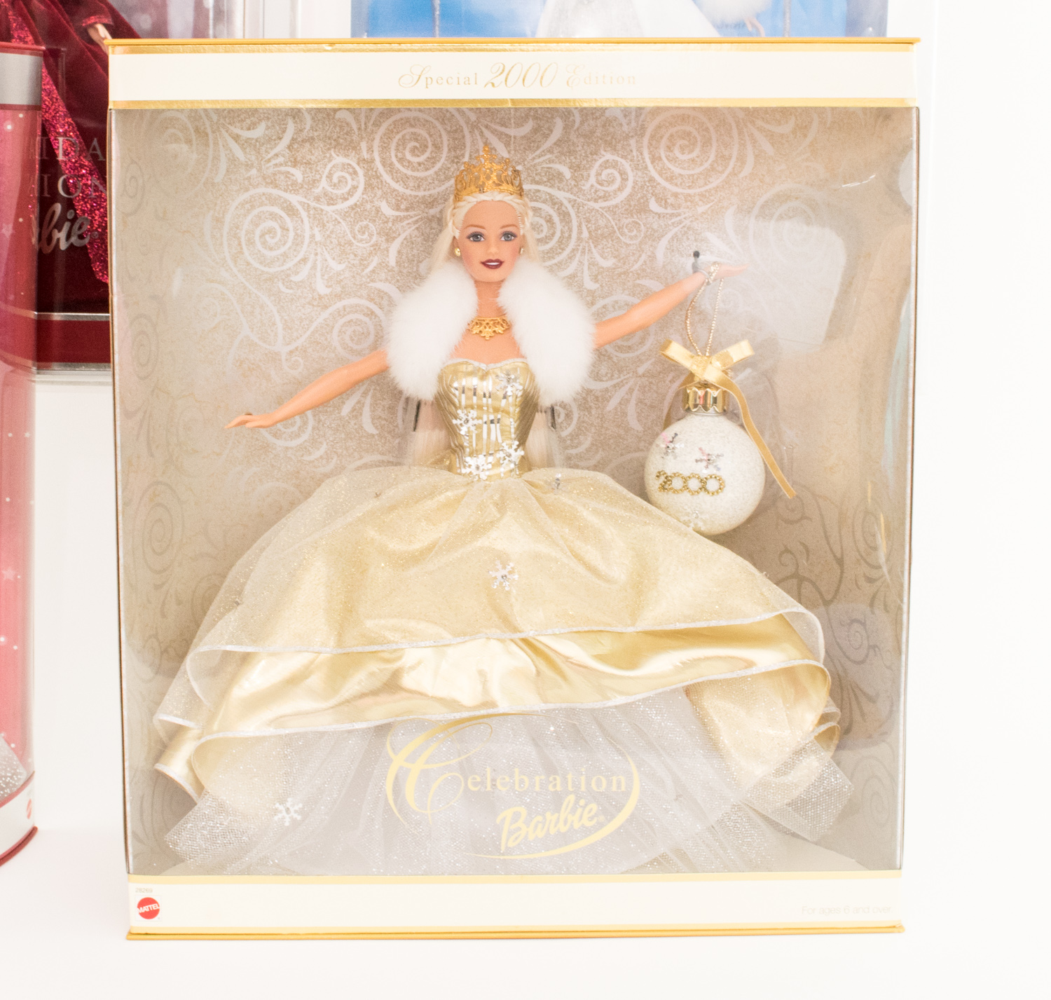 Five Collectible Special Edition Barbies in Boxes