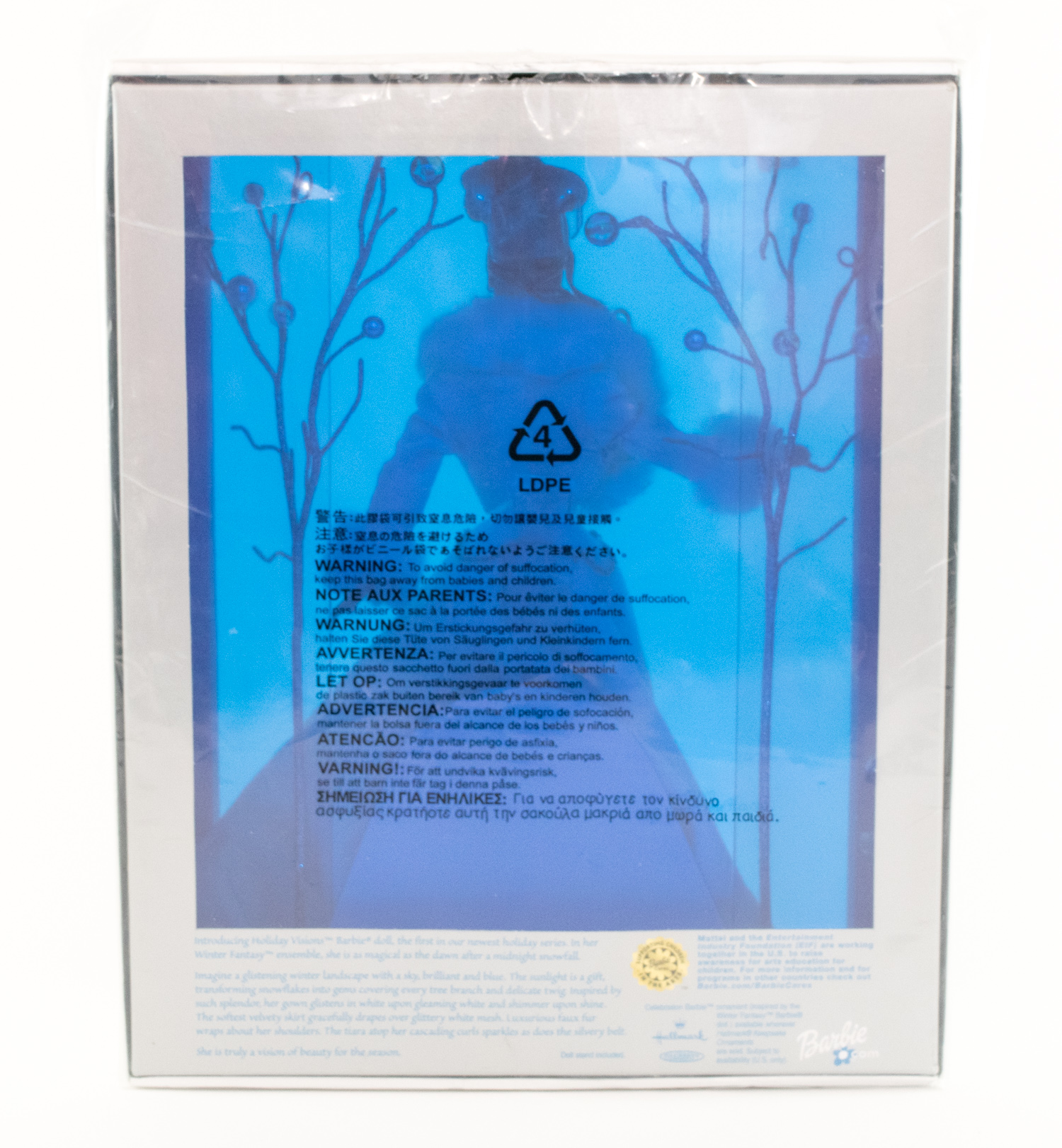 Five Collectible Special Edition Barbies in Boxes