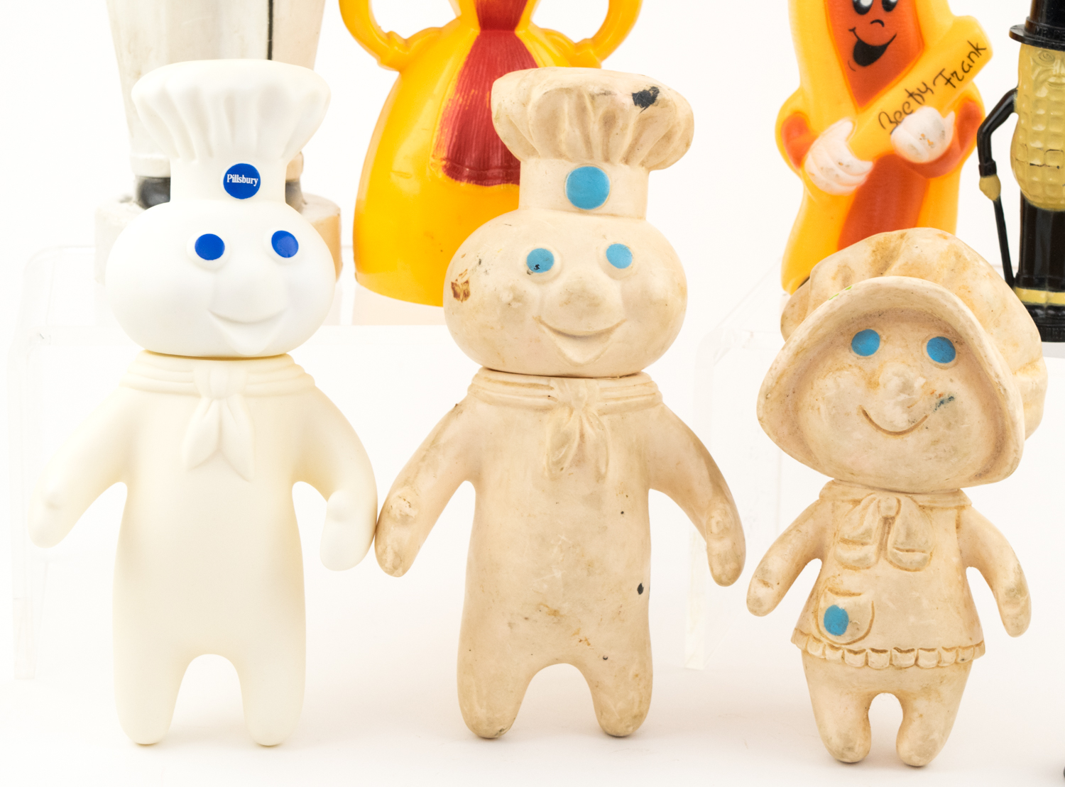 Assortment of Vintage Advertising Mascots and Figures