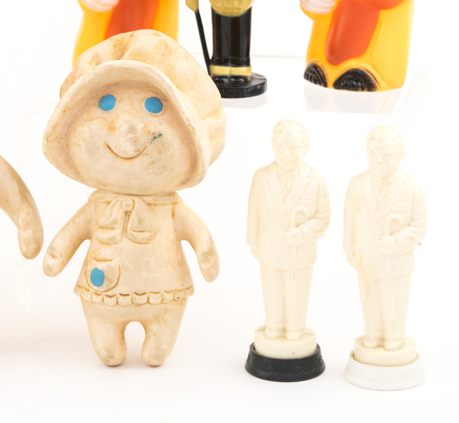 Assortment of Vintage Advertising Mascots and Figures