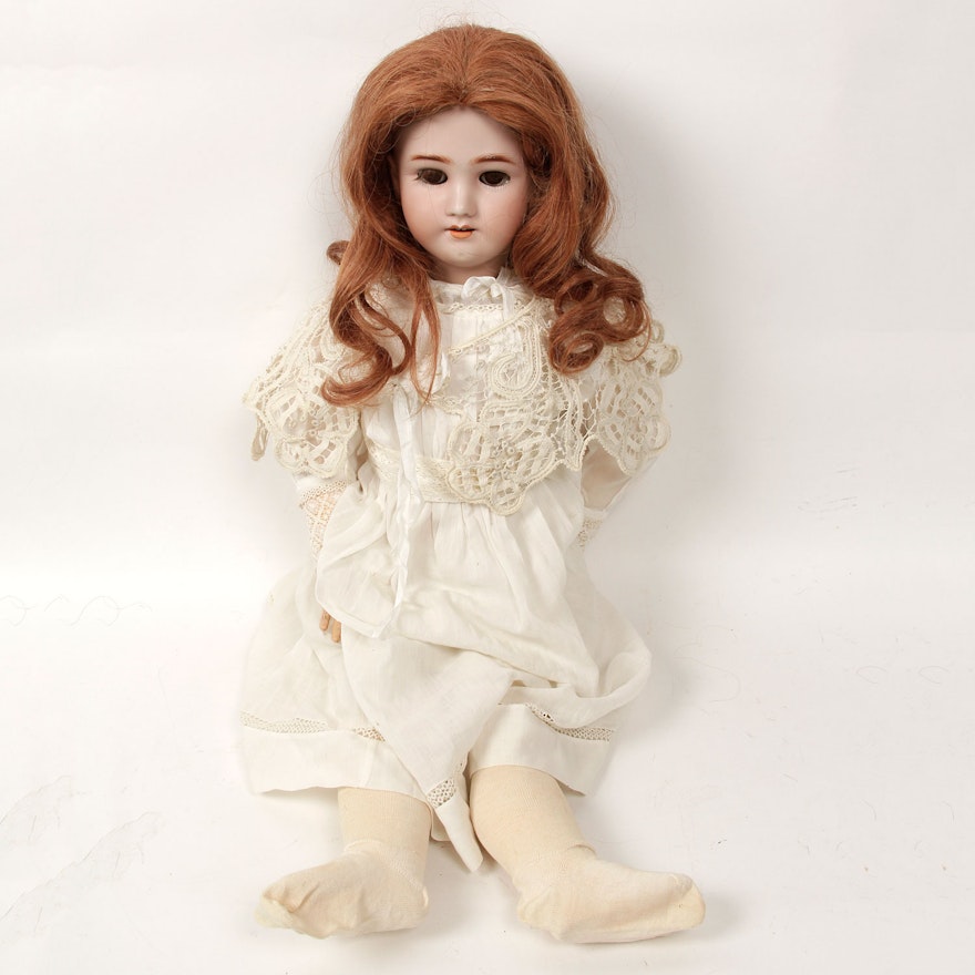 Antique 28" Collectible German Doll by Simon & Halbig