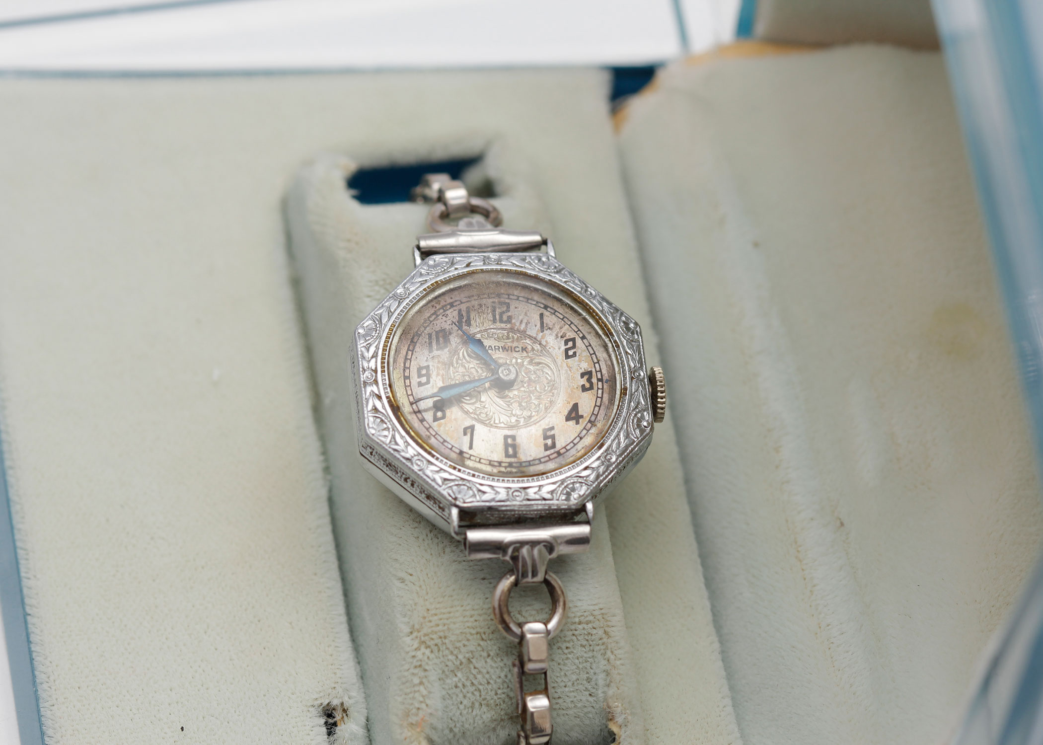 Vintage Ladies' Warwick Wrist Watch with Hamilton Box