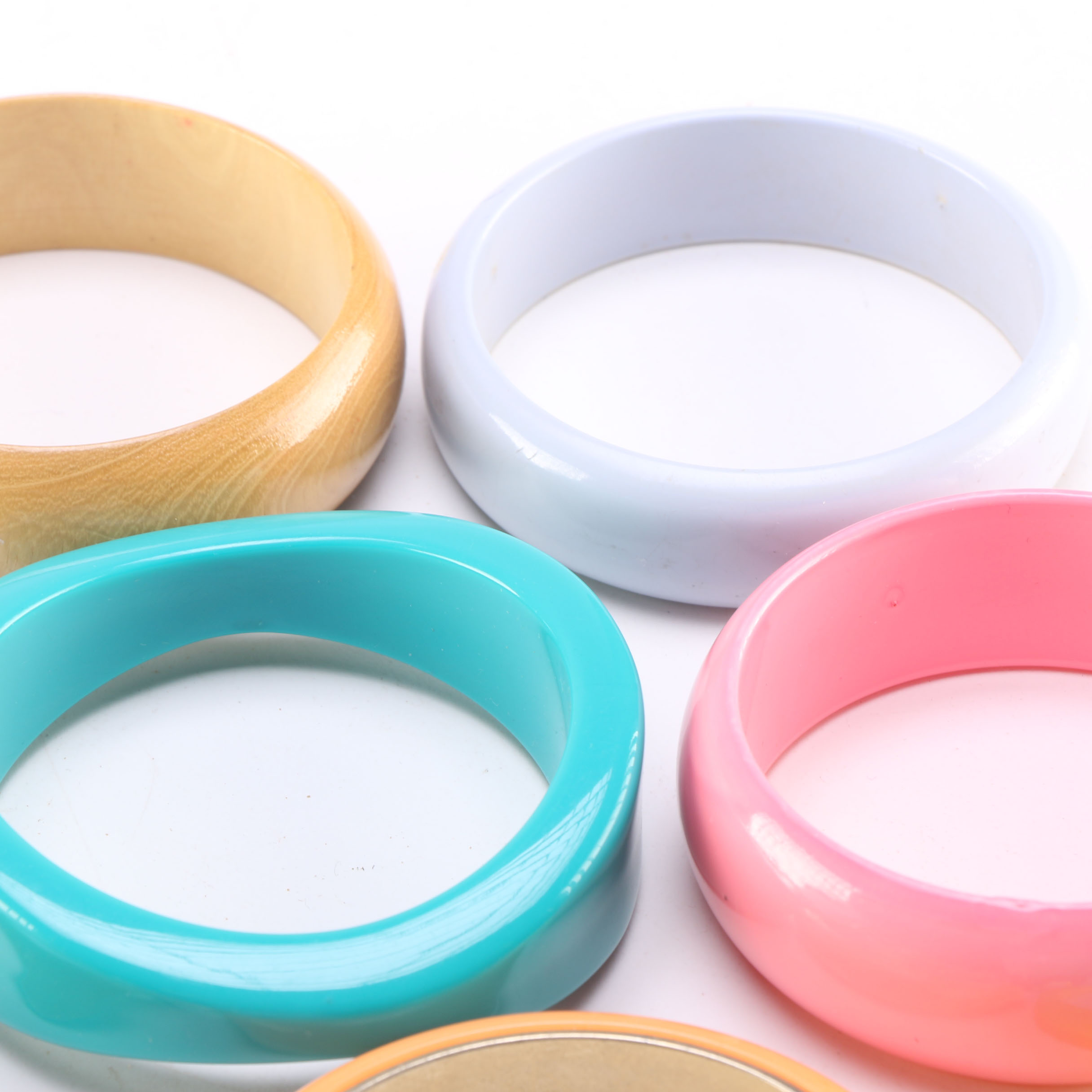 Assortment of Plastic Bangles