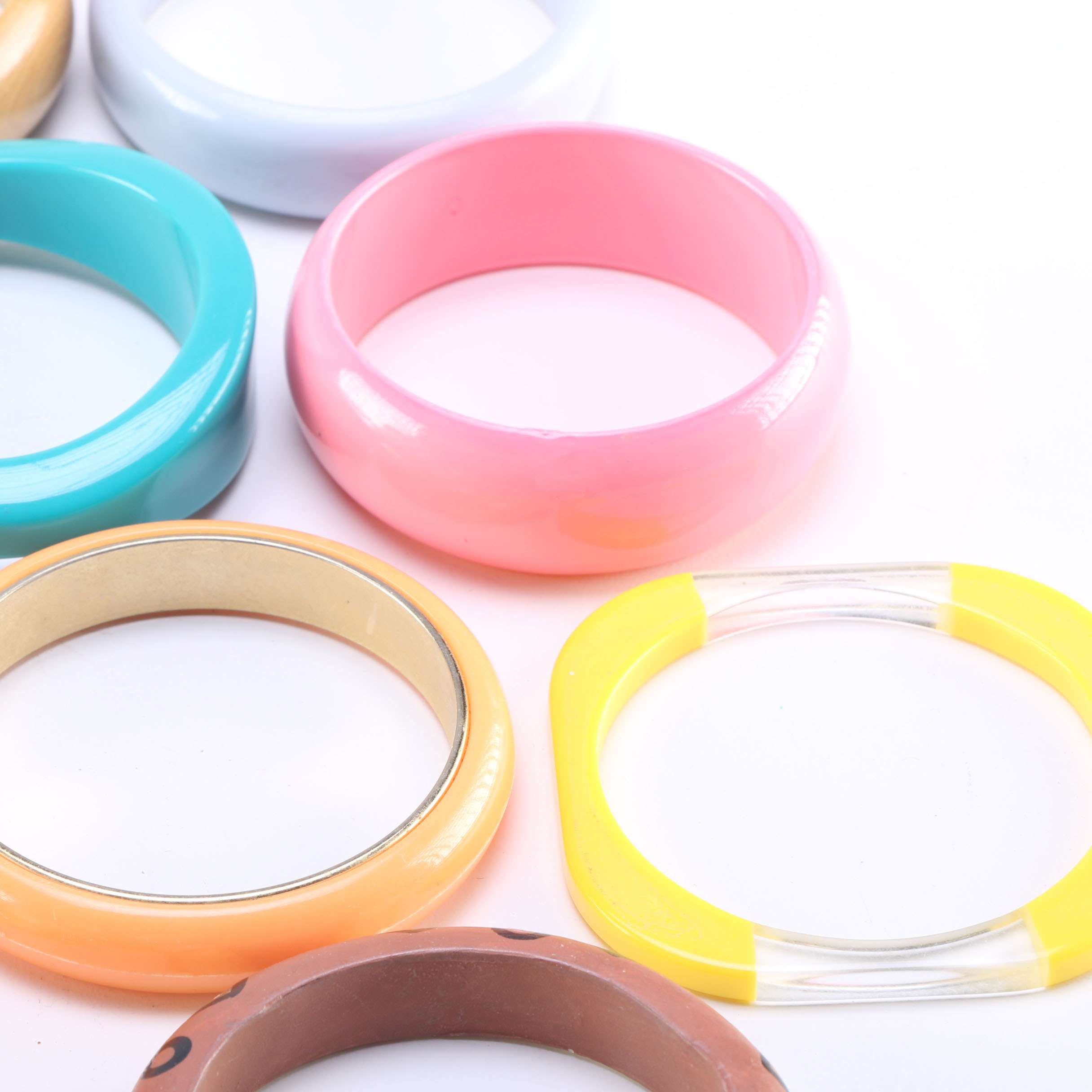 Assortment of Plastic Bangles