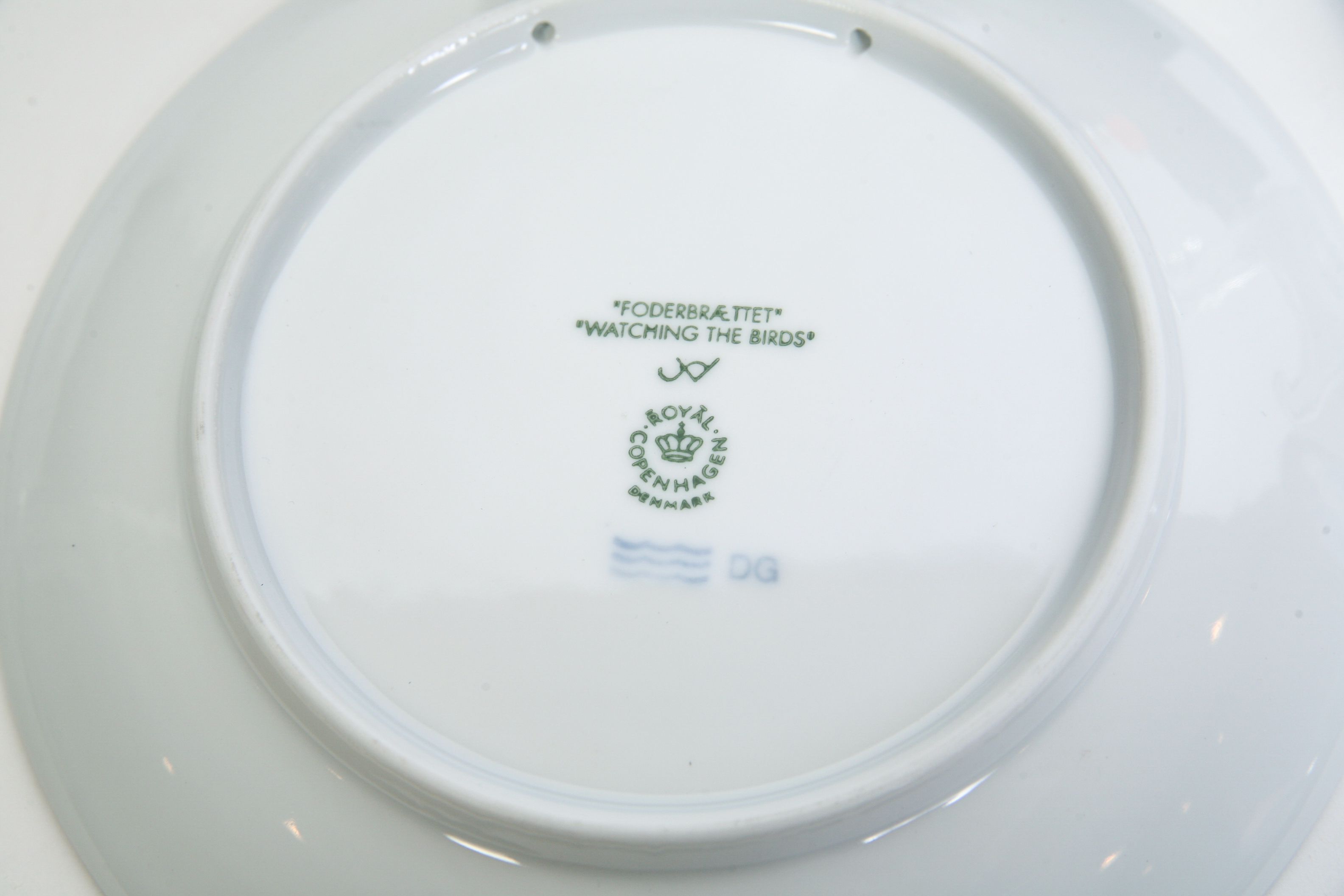 Seven 2000-2005 Royal Copenhagen Collector's Christmas Plates