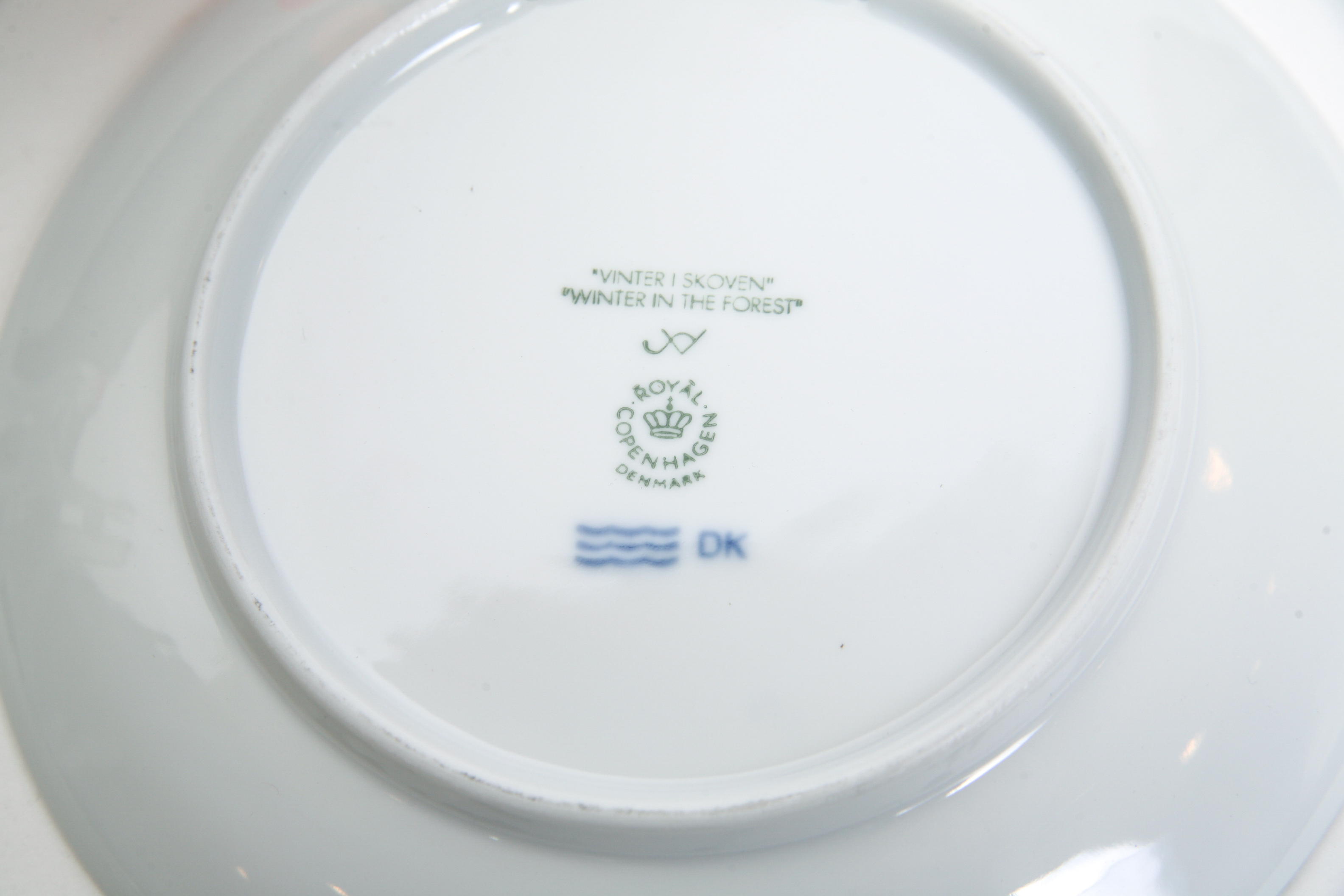 Seven 2000-2005 Royal Copenhagen Collector's Christmas Plates