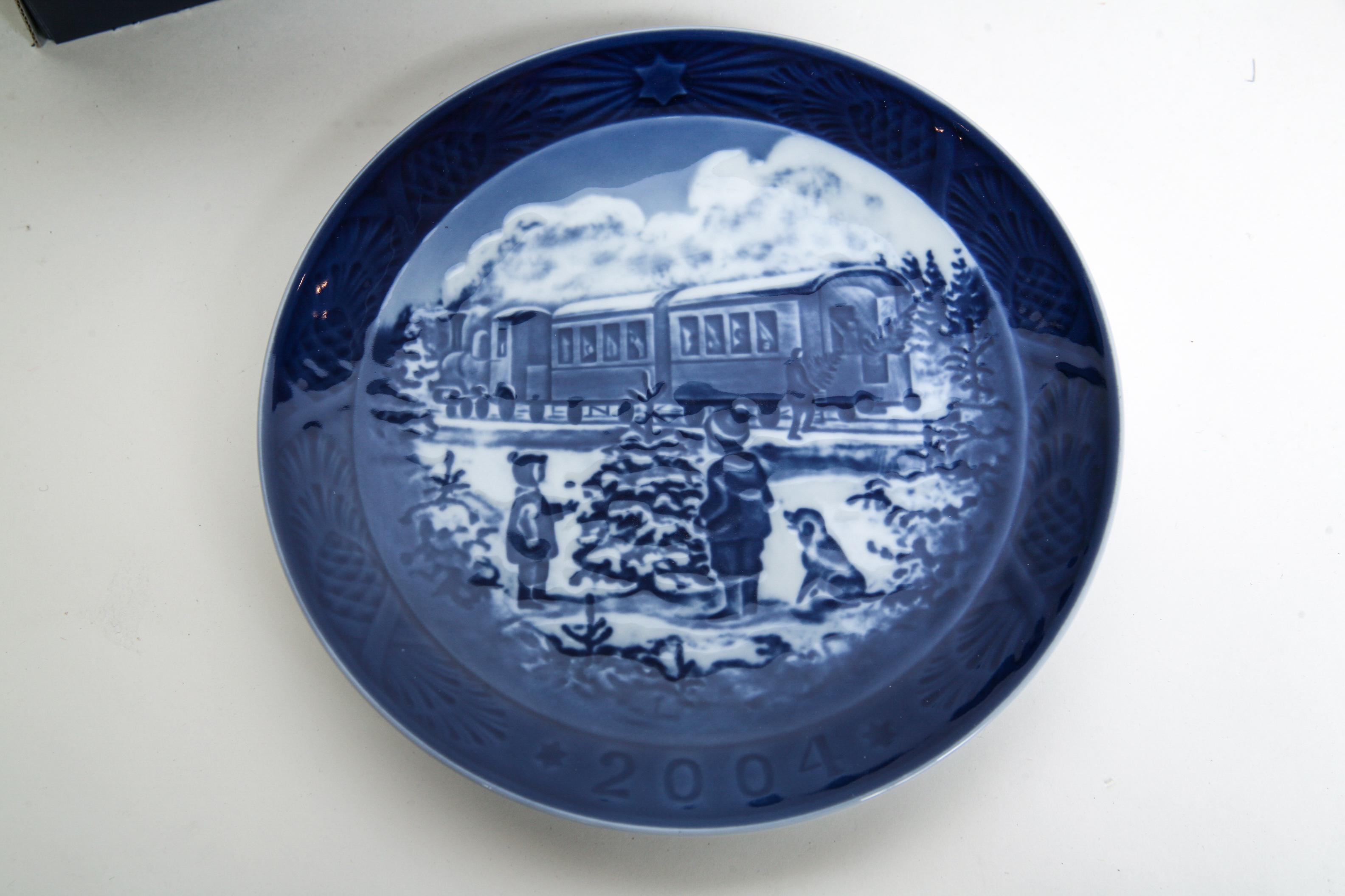 Seven 2000-2005 Royal Copenhagen Collector's Christmas Plates