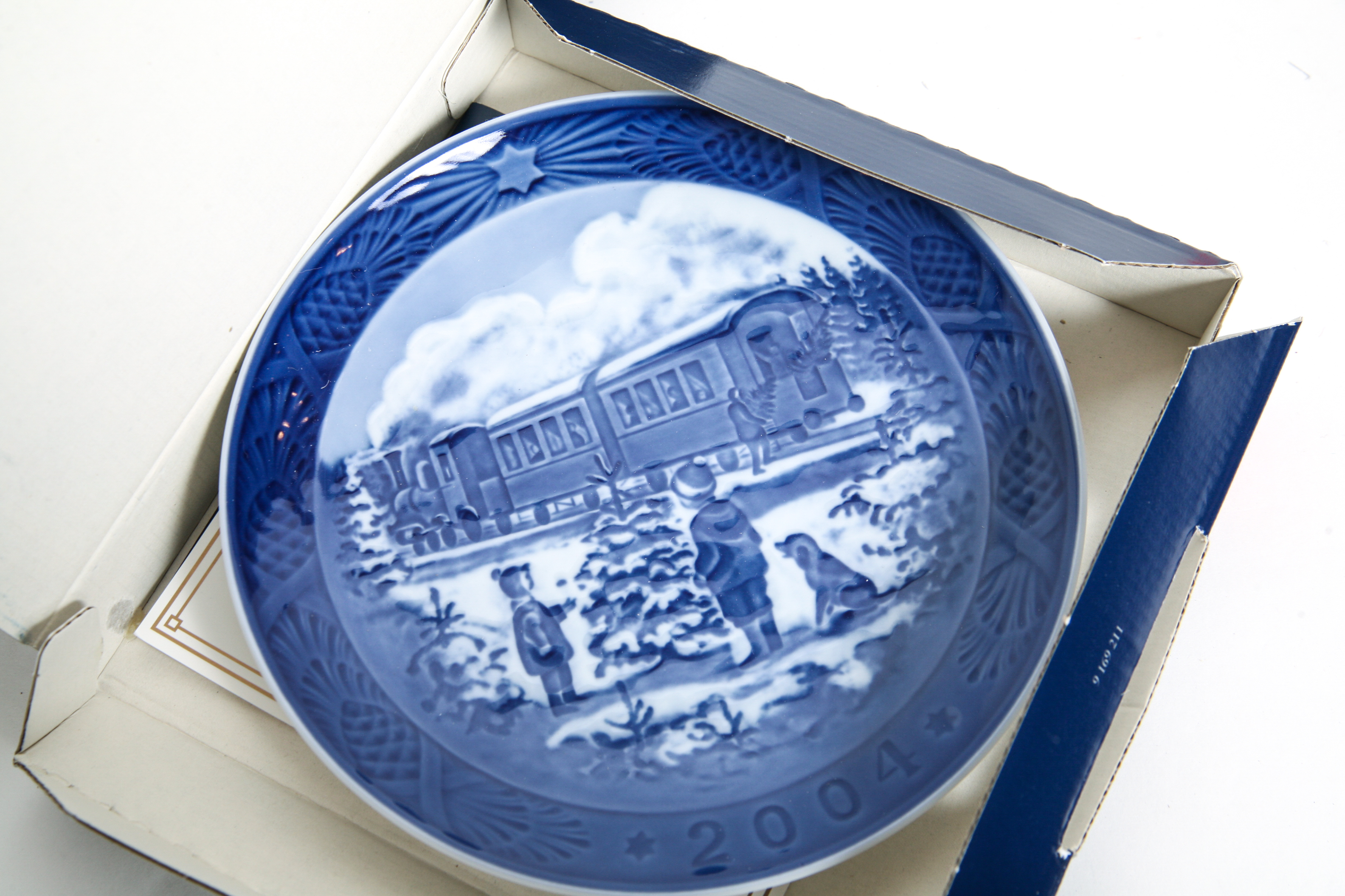 Seven 2000-2005 Royal Copenhagen Collector's Christmas Plates