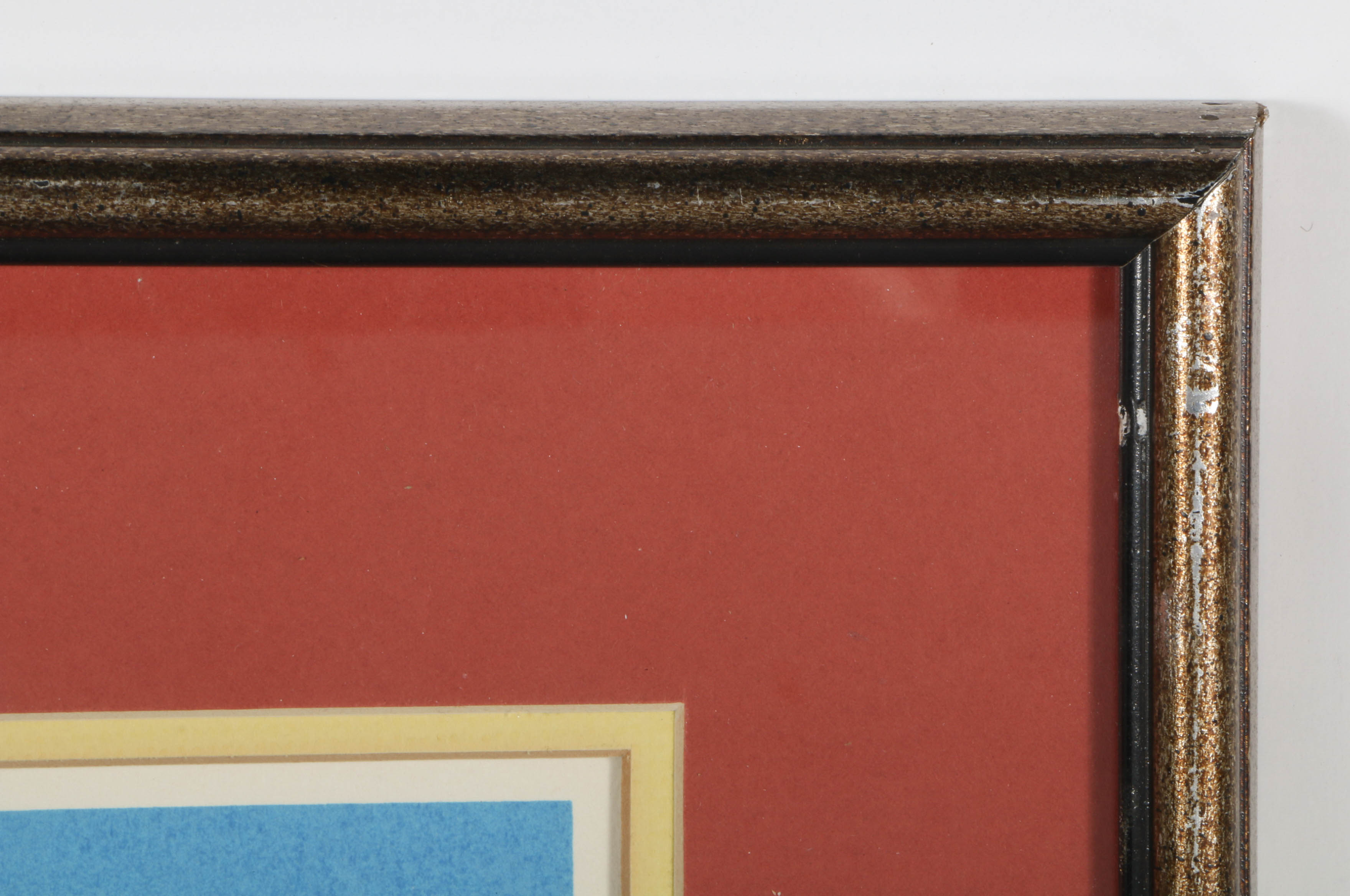 Clarence Holbrook Carter Signed Limited Edition Serigraph "Untitled - The Watcher"