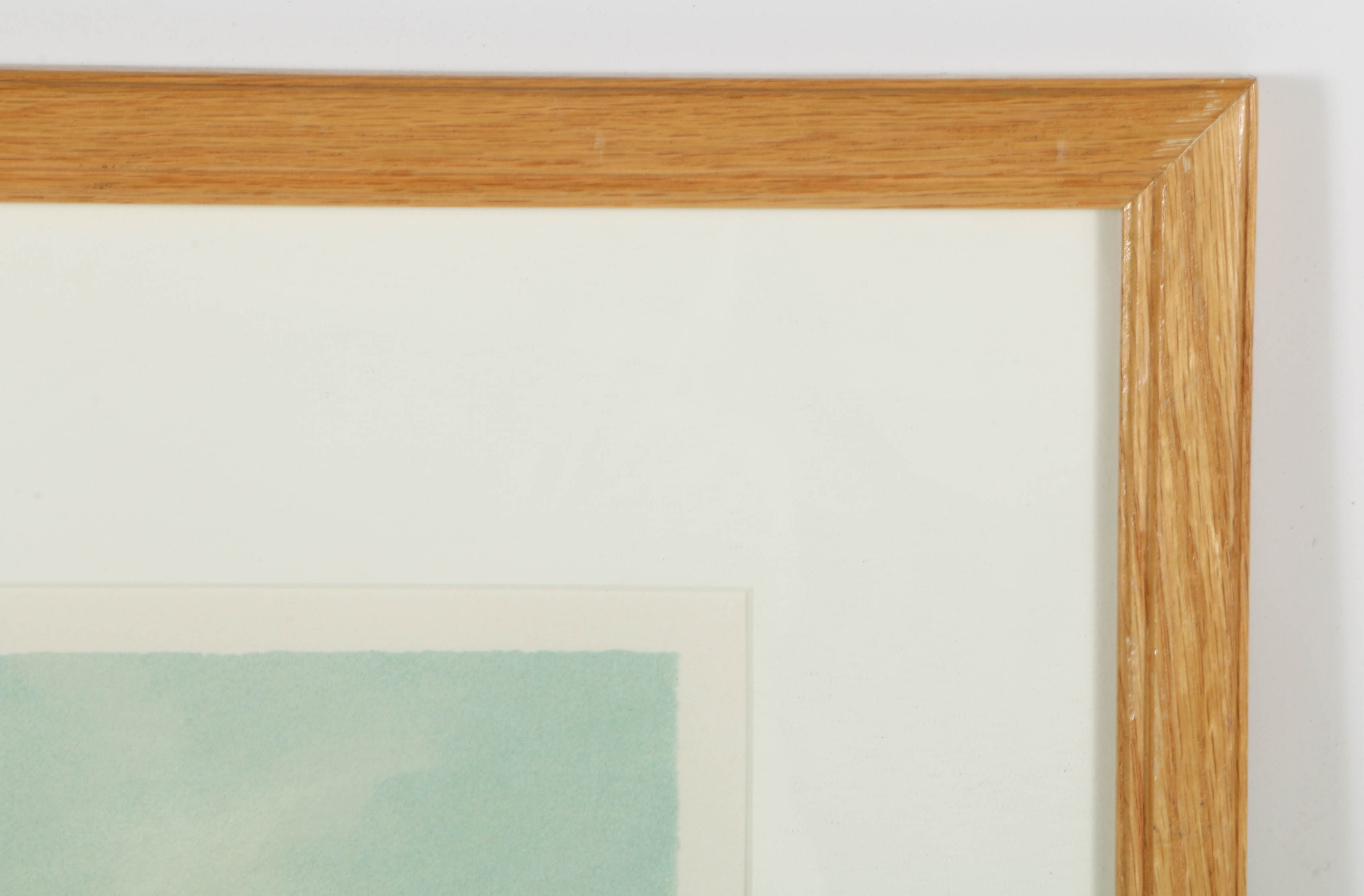 Eldred Clark Johnson Signed Lithograph "Dorrymen & Wind Jammer"