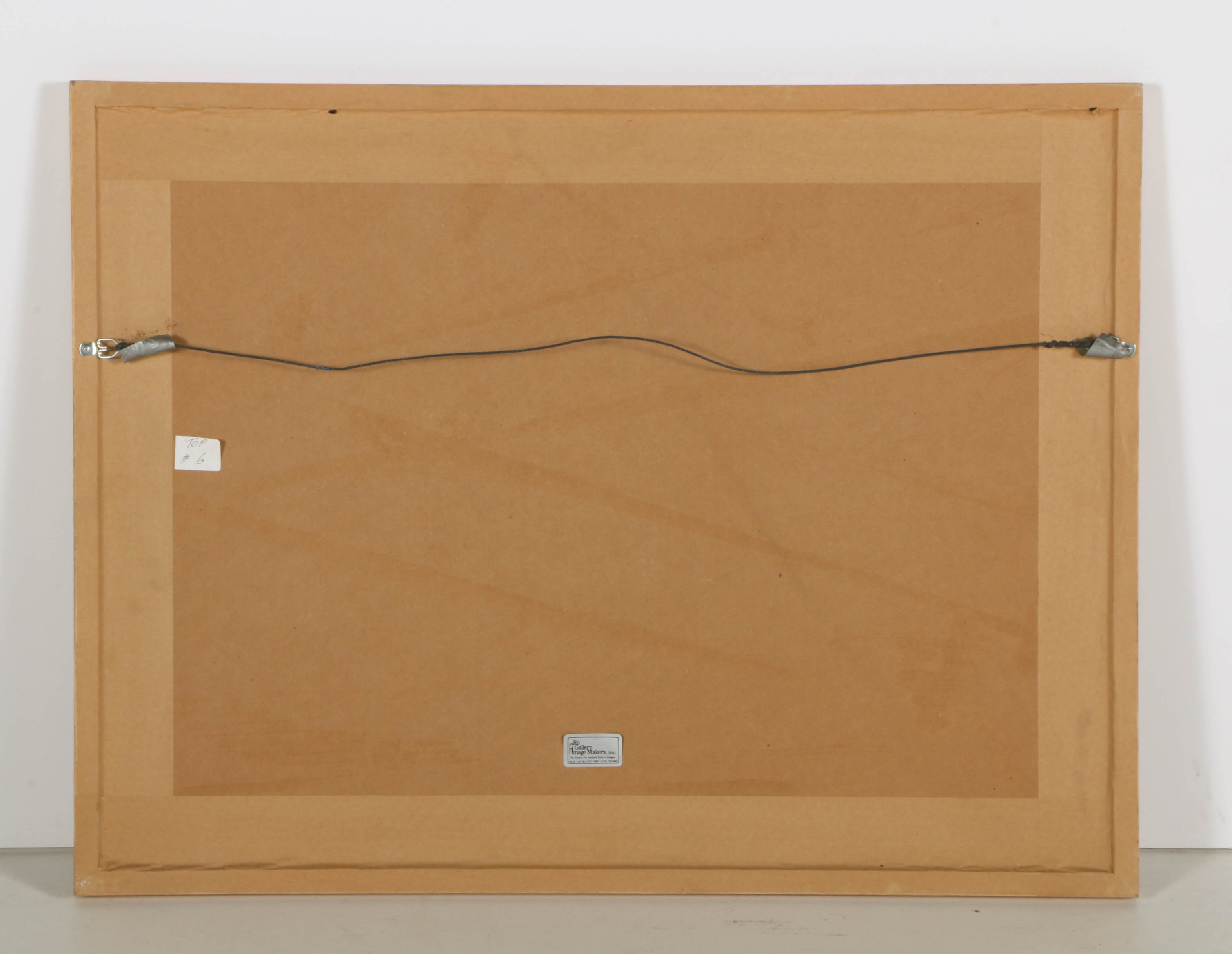 Eldred Clark Johnson Signed Lithograph "Dorrymen & Wind Jammer"