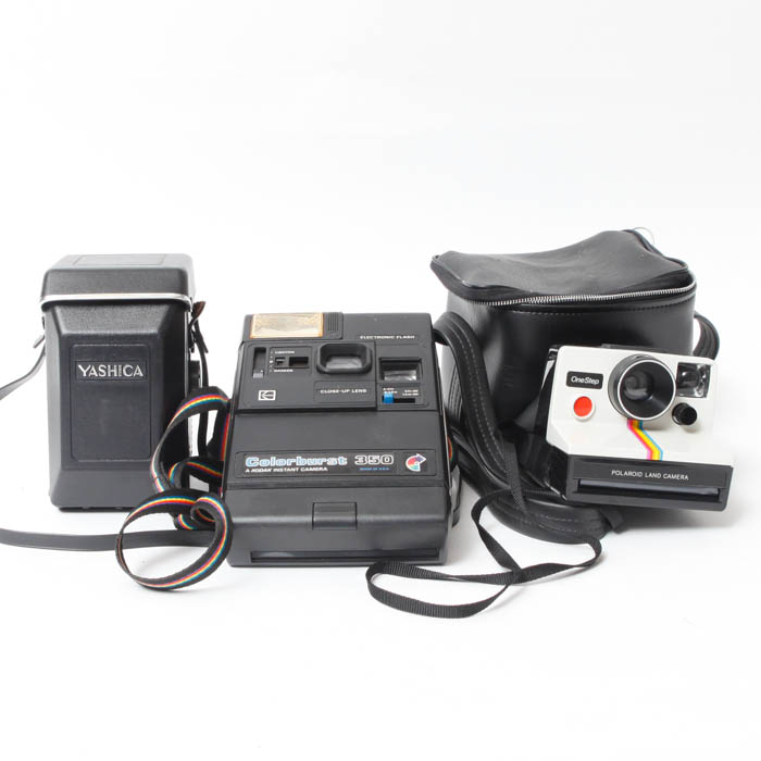 Instant Cameras and Yashica MAT 124 G