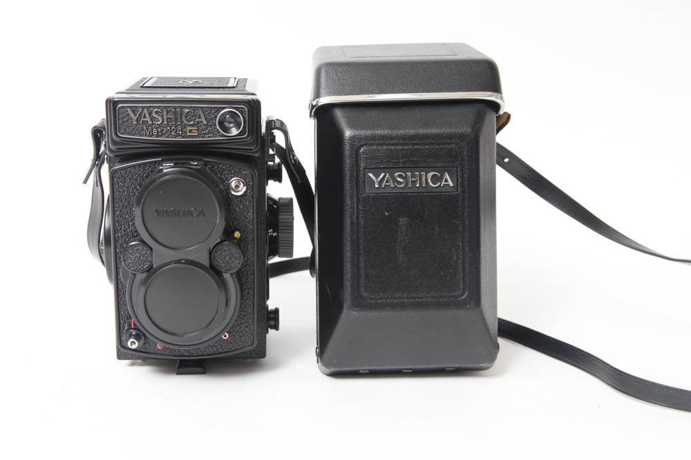 Instant Cameras and Yashica MAT 124 G