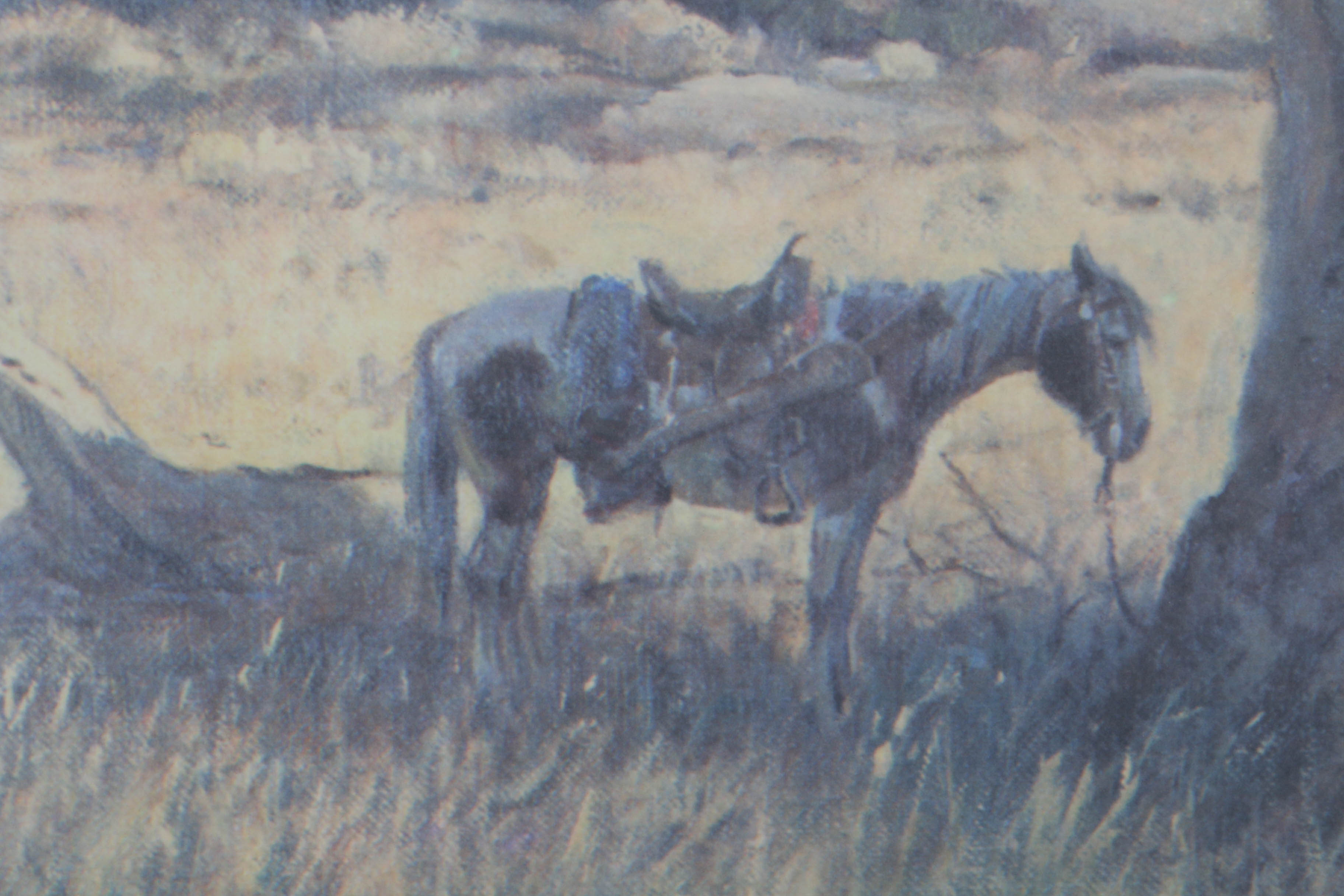 Duane Dryers Signed Artist Proof Lithograph "Vantage Point"