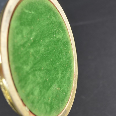 Brass Table Lamp and Candlesticks