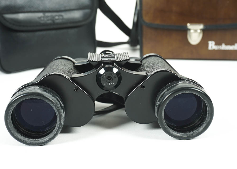 Pair of Bushnell and Jason Binoculars with Cases