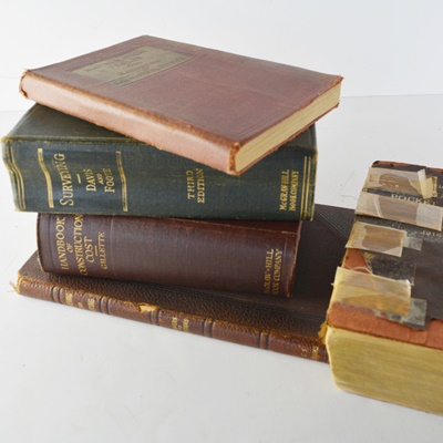 Vintage Engineering Hardcover Books