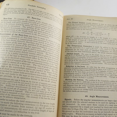 Vintage Engineering Hardcover Books