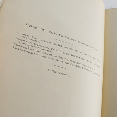 Vintage Engineering Hardcover Books