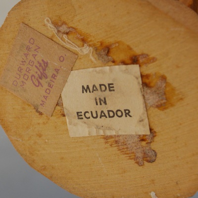 Three Wood Carved Figurines/Sculptures